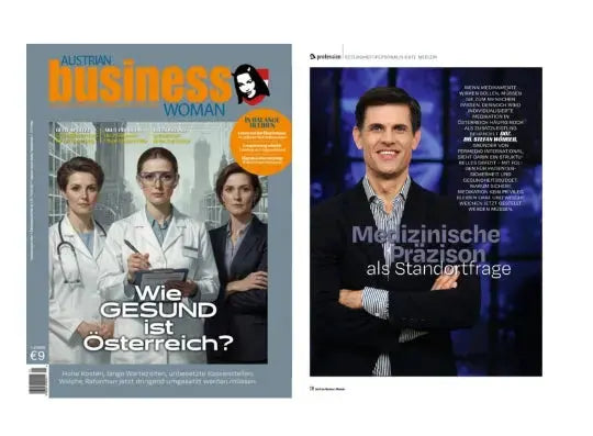 Austrian business woman, personalisierte Medikation 