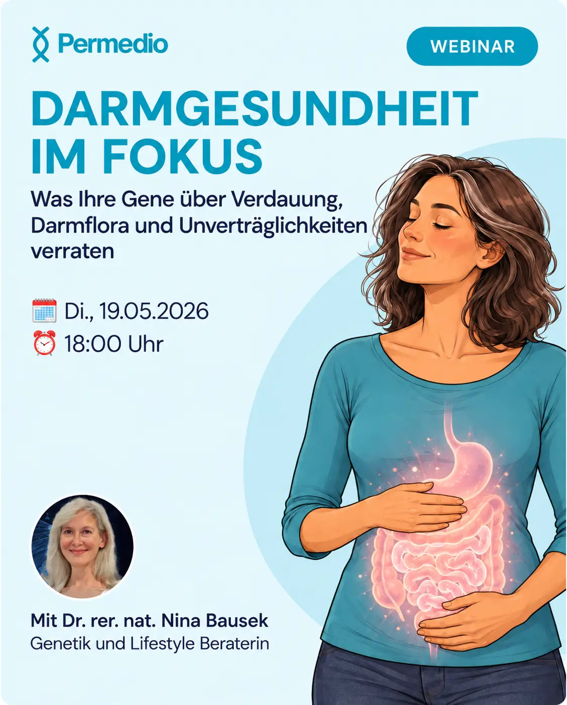 Darmgesundheit im Fokus: Was Ihre Gene über Verdauung, Darmflora und Unverträglichkeiten verraten