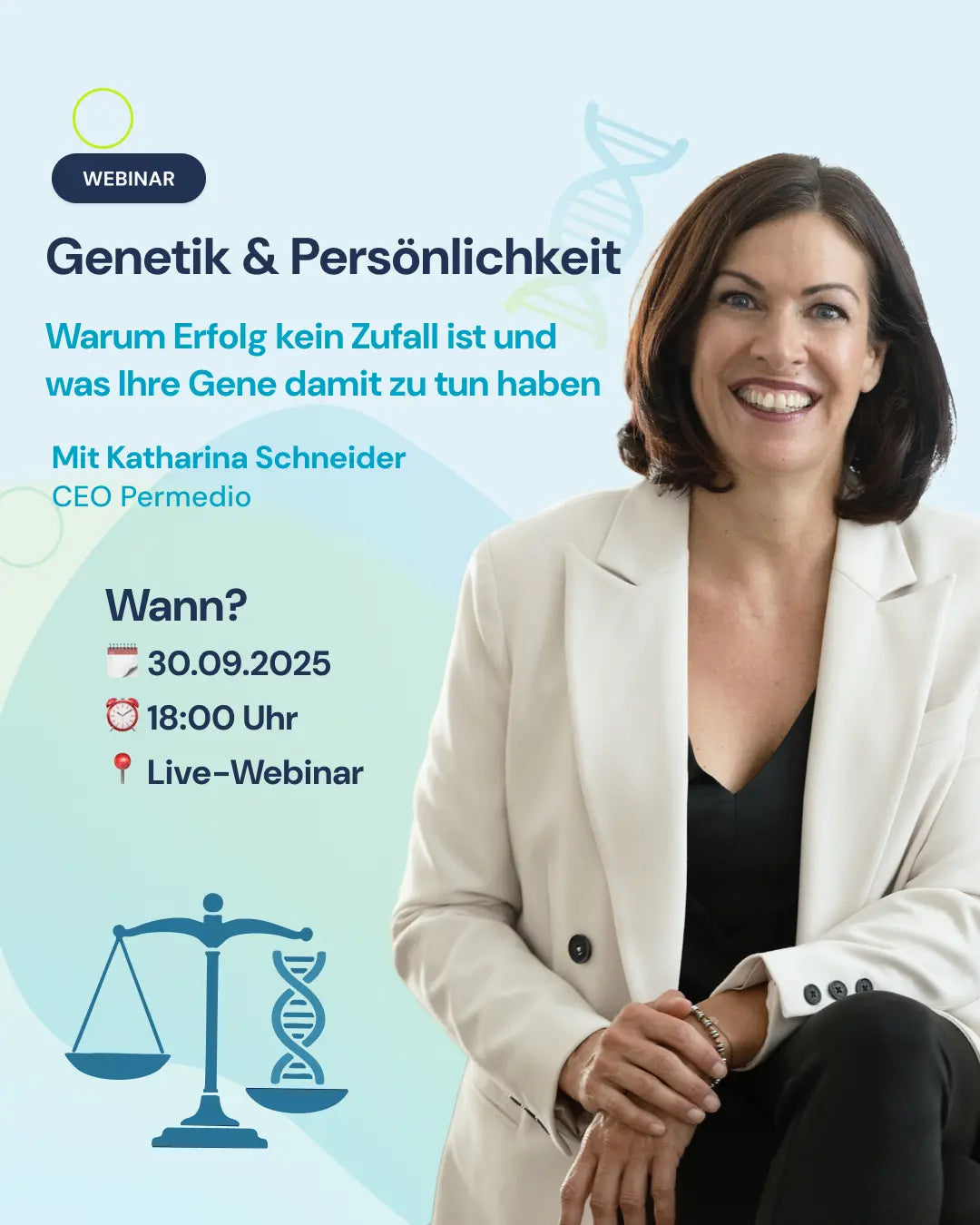 Genetik&Persönlichkeit: Warum Erfolg kein Zufall ist und was Ihre Gene damit zu tun haben
