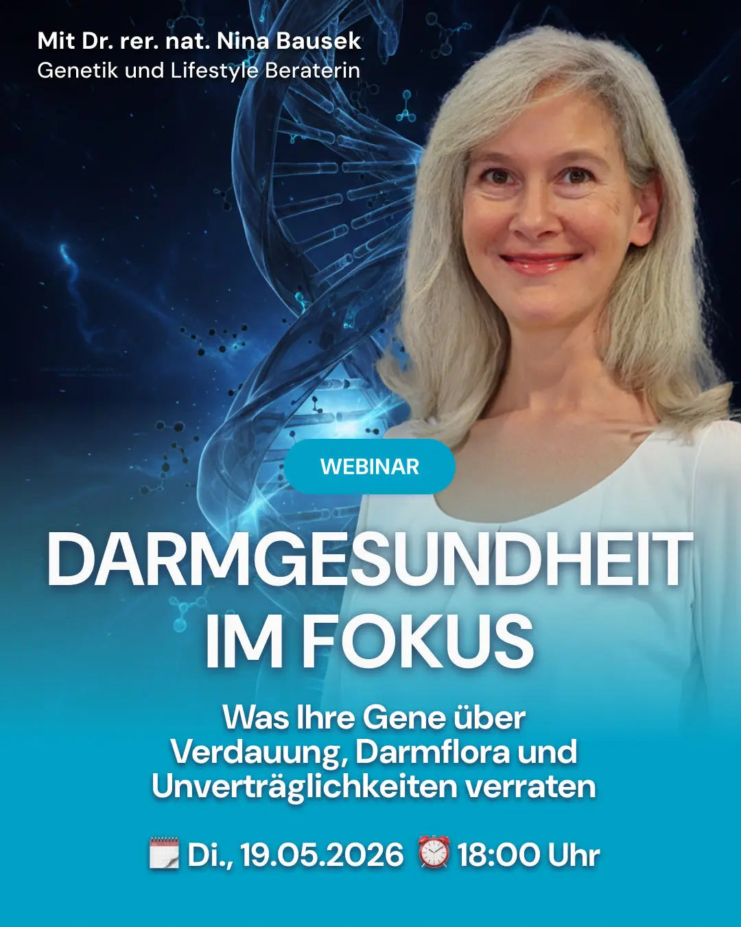 Darmgesundheit im Fokus: Was Ihre Gene über Verdauung, Darmflora und Unverträglichkeiten verraten