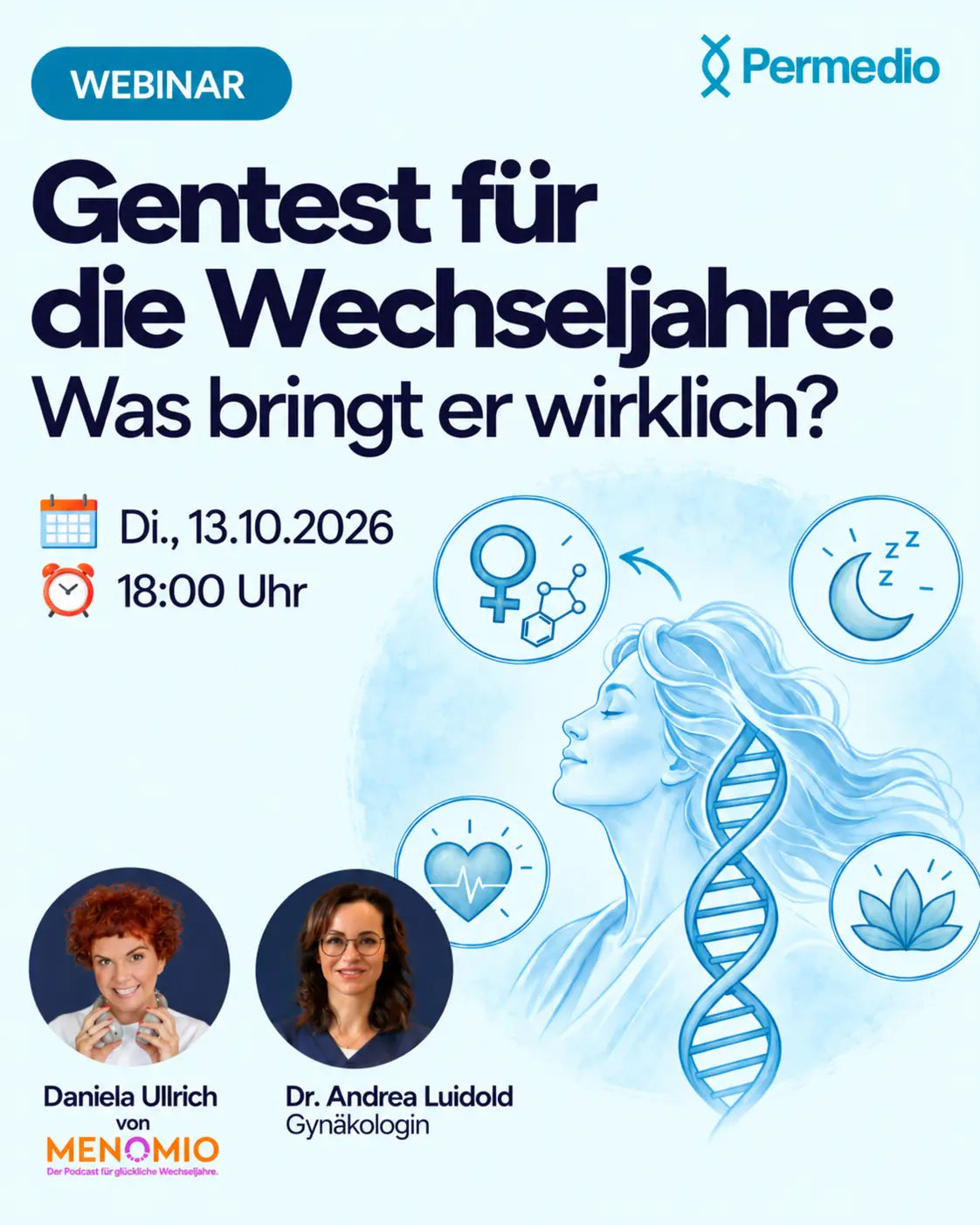 Gentest für die Wechseljahre: Was bringt er wirklich?