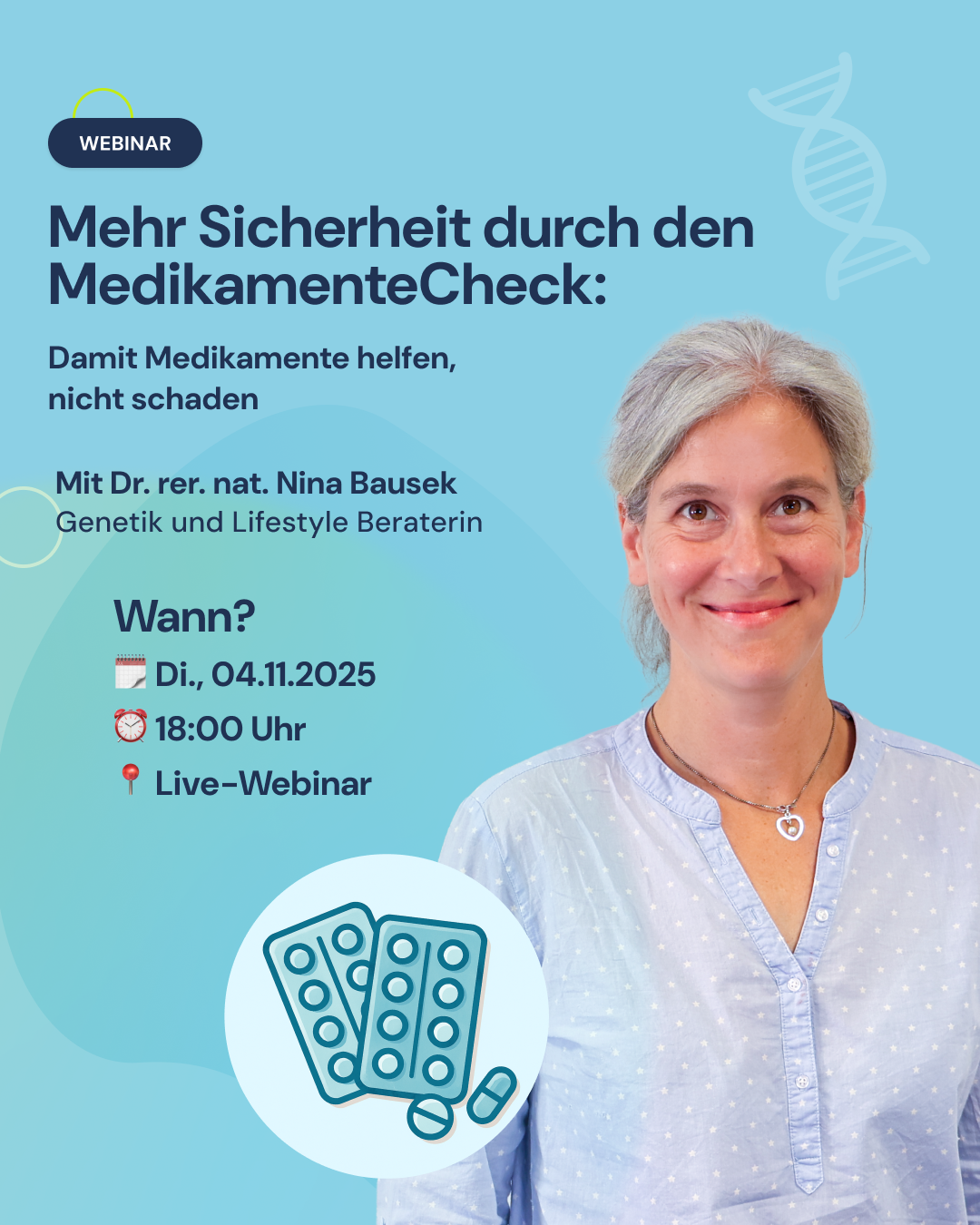 Mehr Sicherheit durch den MedikamenteCheck: Damit Medikamente helfen, nicht schaden