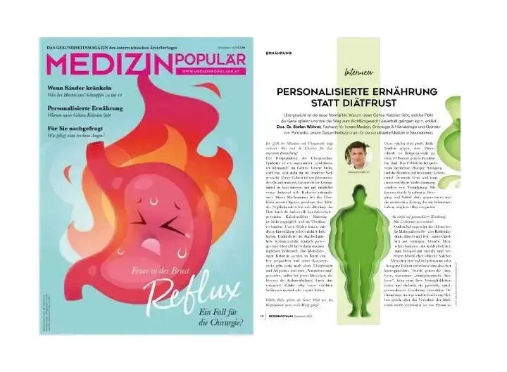 Medizin Pupolär, personalisierte Ernährung statt Diätfrust 