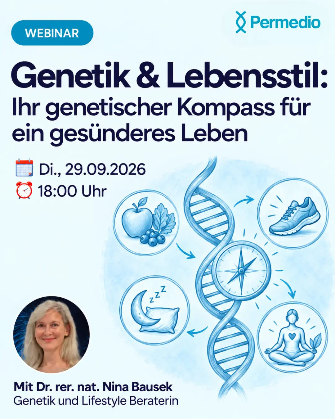 Genetik&Lebensstil: Ihr genetischer Kompass für ein gesünderes Leben