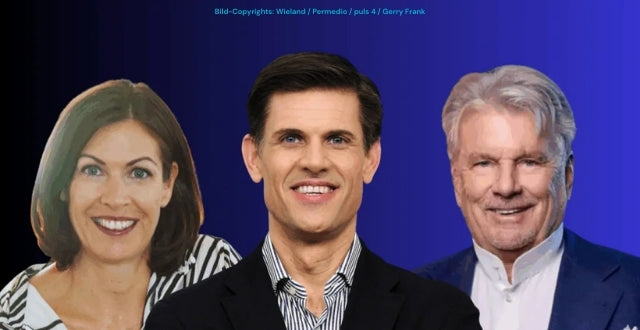 Collage mit Katharina Schneider, Doz. Dr. Stefan Wöhrer und Dr. Hans Peter Haselsteiner