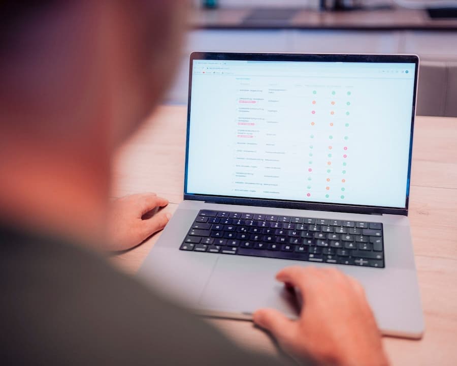 Permedio Kontoansicht – Auswertung genetischer Analysen am Laptop