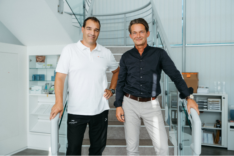 DI Gregor Högler und Stefan Grubhofer
Vorstände Leistungssport Austria und Kooperationspartner von Permedio