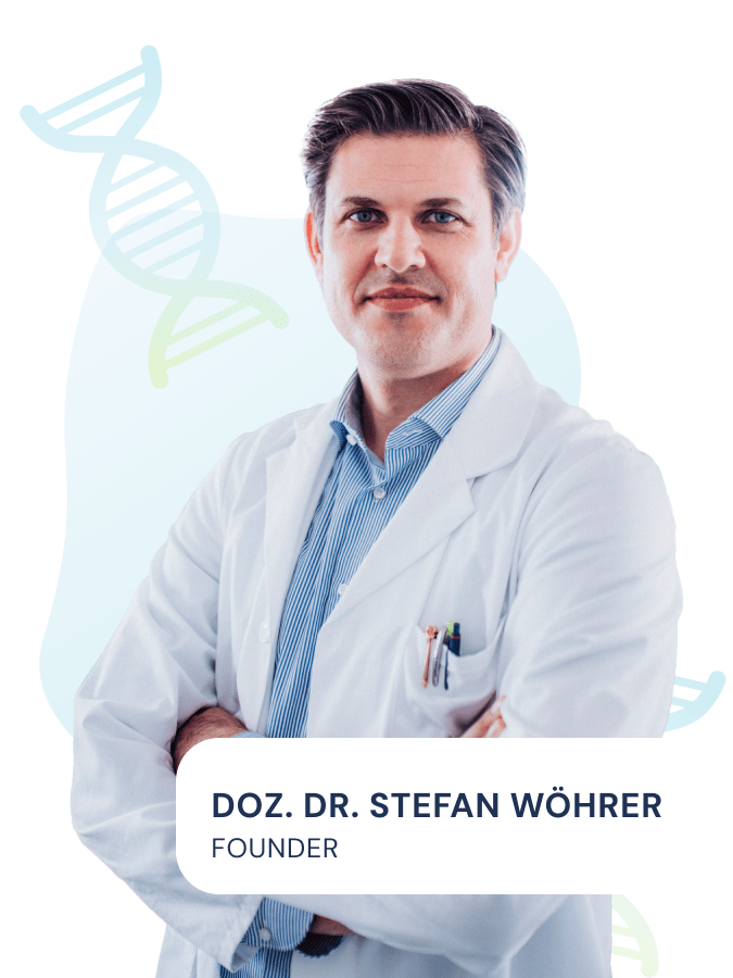 Doz. Dr. Stefan Wöhrer – Gründer von Permedio, Experte für Genetik und Prävention
