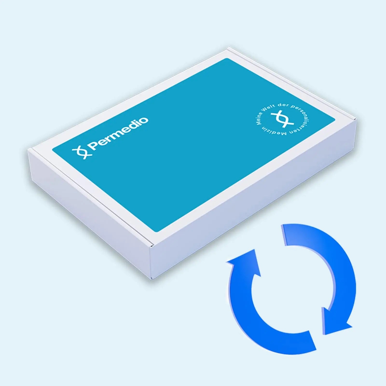 Permedio Testbox verlängern – genetisches Analysekit für Gesundheit und Prävention